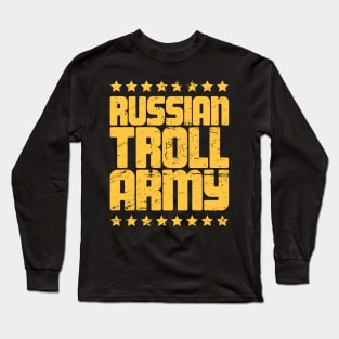 Funny Russian Troll / Internet Bot Long Sleeve T-Shirt